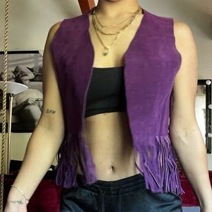 Purple vest
